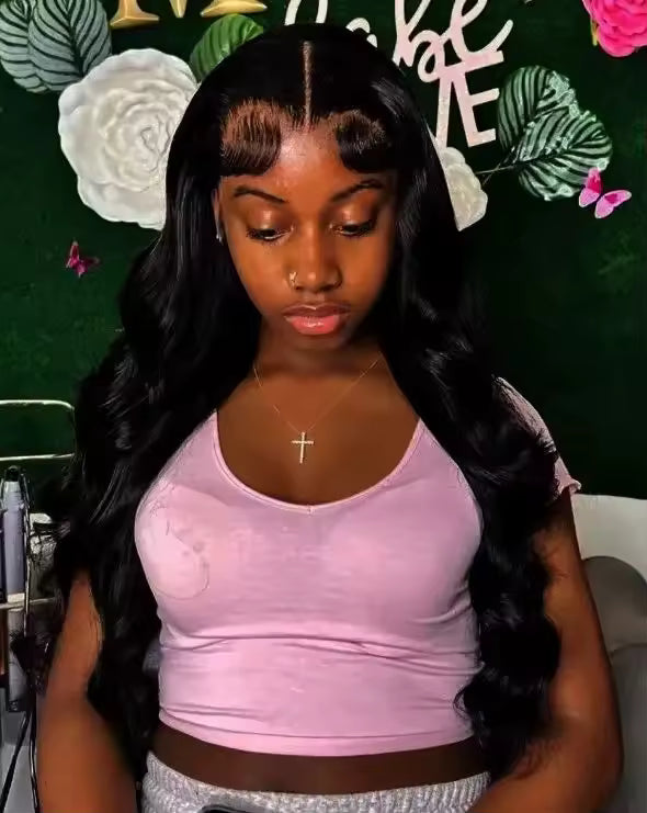 30 40 Inch Body Wave 13x6 Hd Transparent Lace Frontal Wig Human Hair 13x4 PrePlucked Lace Wigs For Women 360 Lace Front Hair Wig