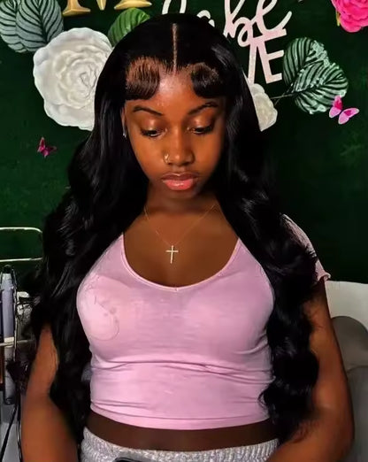 30 40 Inch Body Wave 13x6 Hd Transparent Lace Frontal Wig Human Hair 13x4 PrePlucked Lace Wigs For Women 360 Lace Front Hair Wig